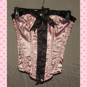 Pink corset